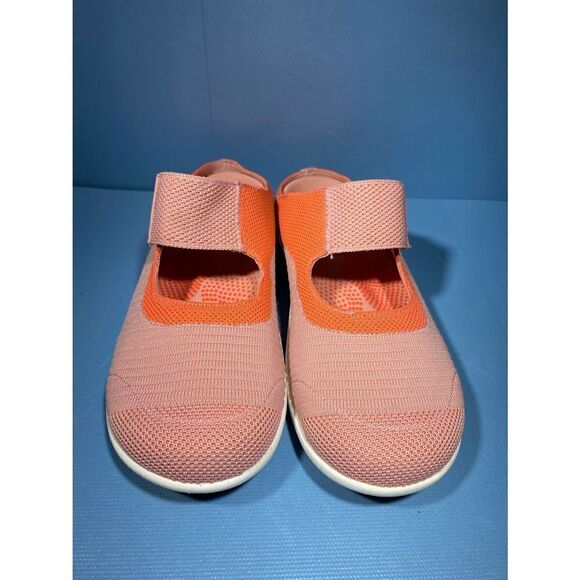 Spenco Magnolia Slide Womens 9,5 Living Coral Mary Jane Comfort Memory Foam - Picture 1 of 7